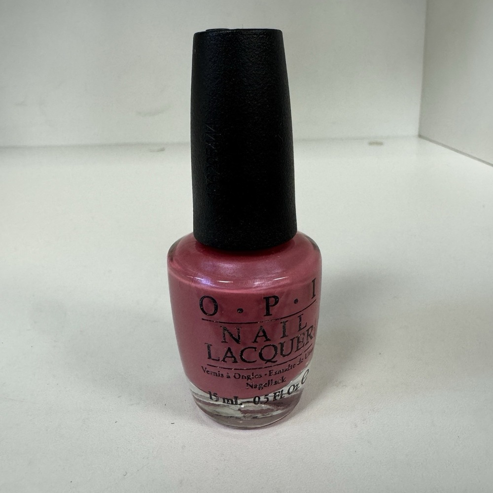 OPI Nail Lacquer Not So Bora-Bora-ing Pink Shimmer NL S49 0.5 fl oz